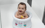 Cupcake Babies Small Bath White & travel pouch & inflator (suitable from birth up to 1 year)