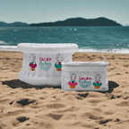 Cupcake Babies Small Bath White & travel pouch & inflator (suitable from birth up to 1 year)