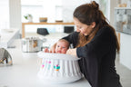 Cupcake Babies Small Bath White & travel pouch & inflator (suitable from birth up to 1 year)