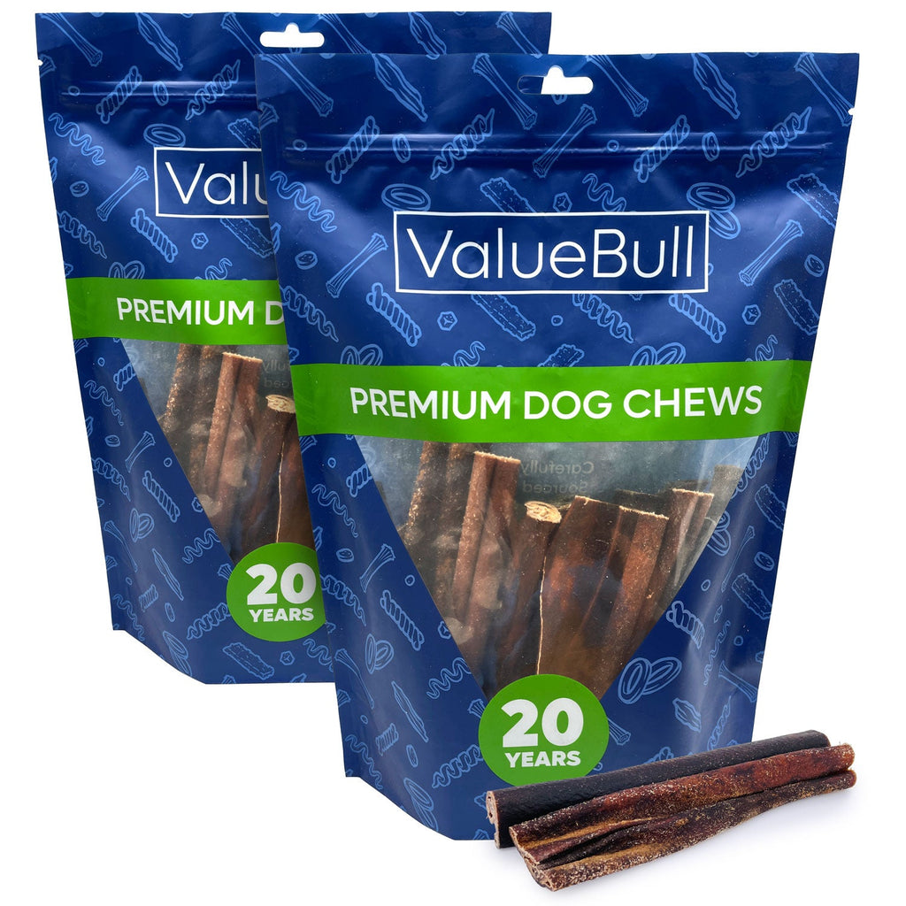 ValueBull Beef Collagen Sticks for Dogs, Varied Shapes & Sizes, 2 Pound
