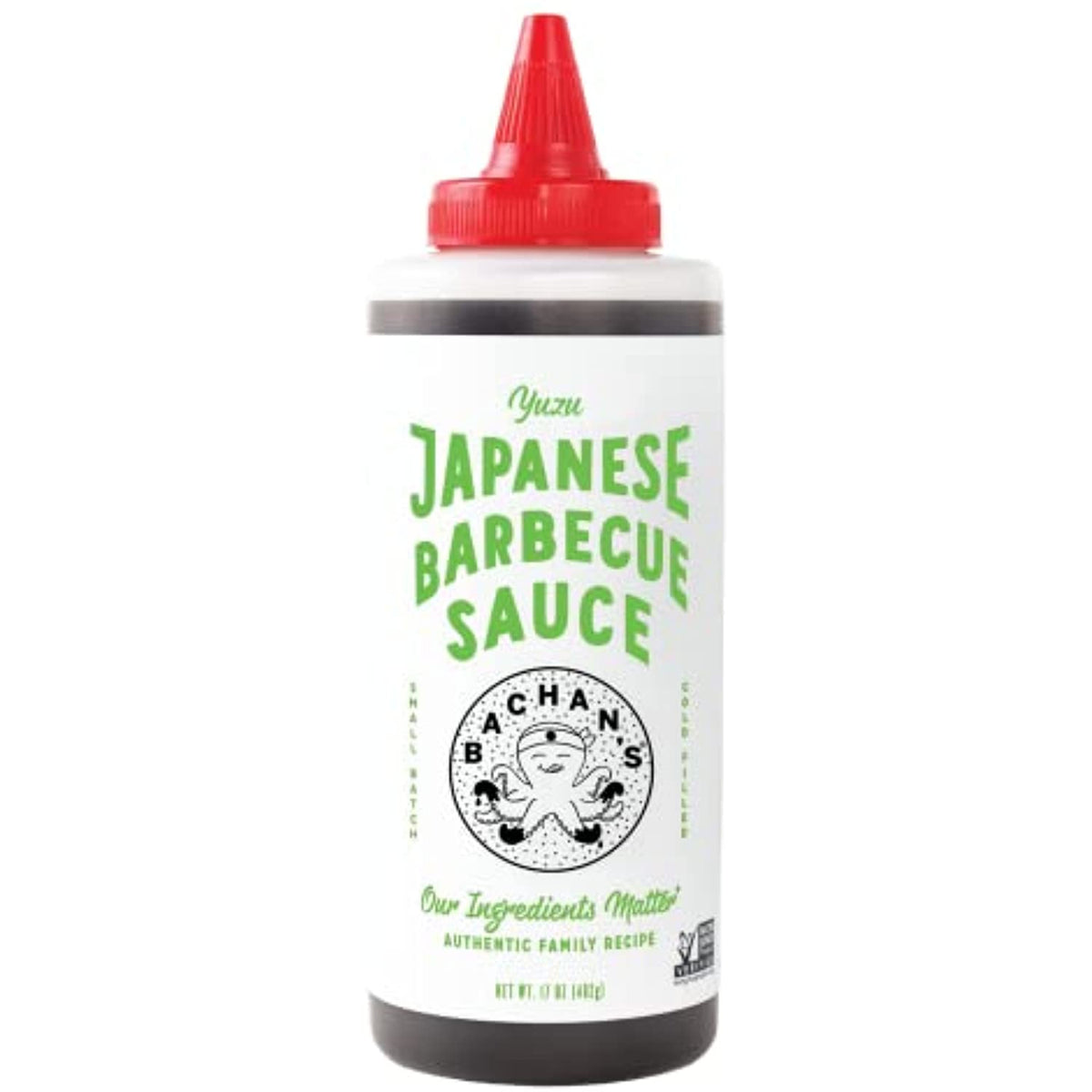 Bachan's Yuzu Japanese Barbecue Sauce, 17 oz (Case of 6)