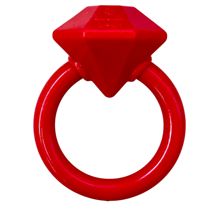Diamond Ring Nylon Teething Ring for Puppies | Durable & USA Made