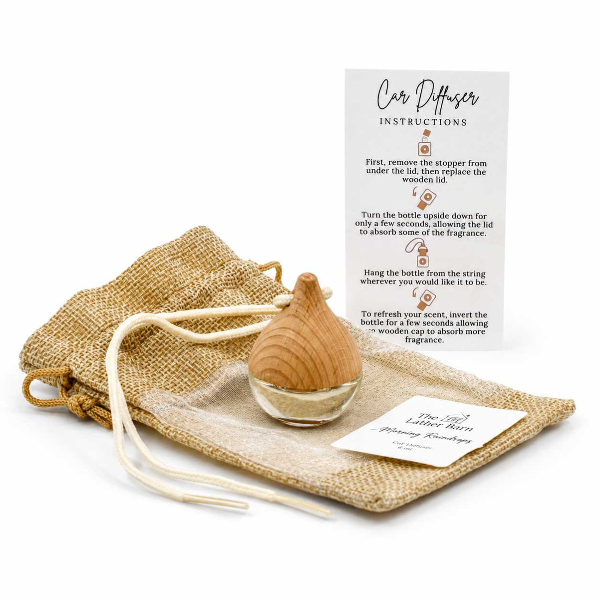 Car Diffuser | Seastone Drift | The Lather Barn