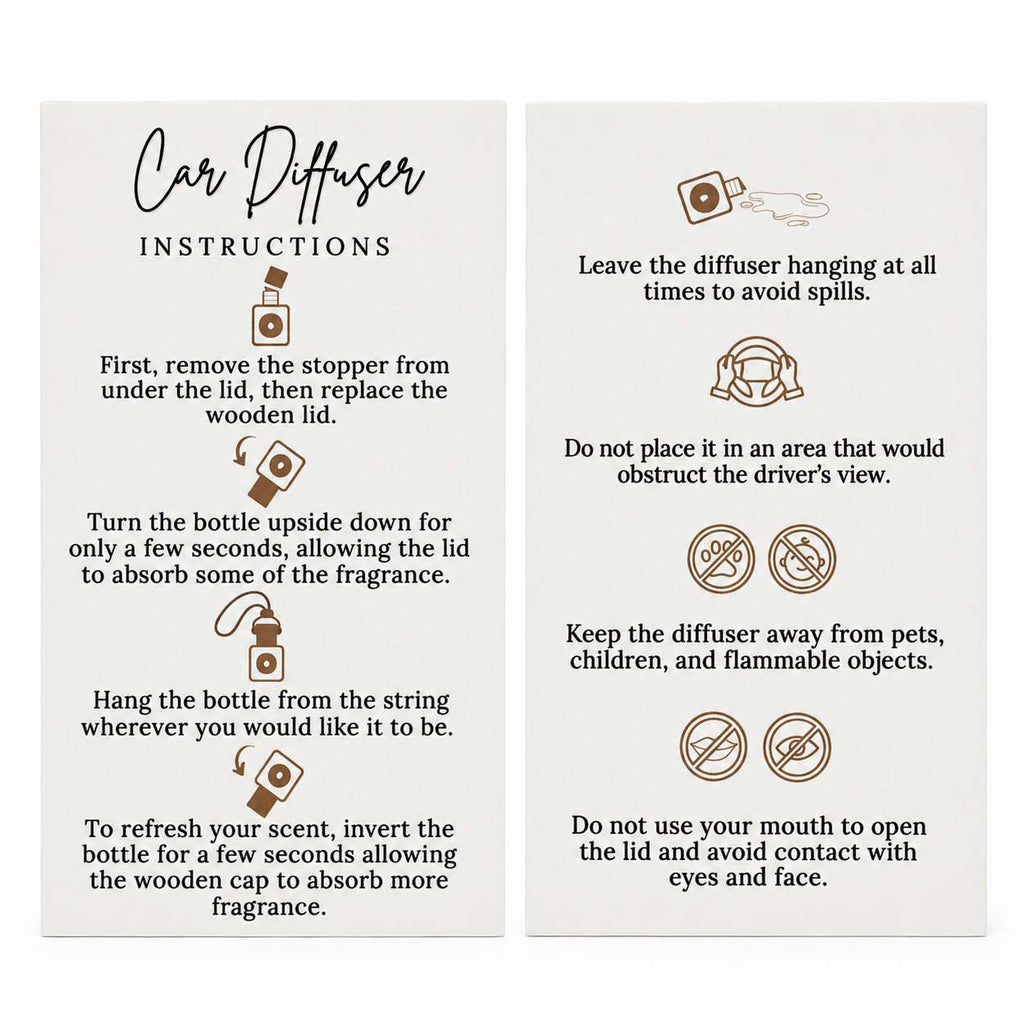 Car Diffuser | Pineapple Sage | The Lather Barn
