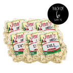 Dill Cheese Nuggets | Pack of 6 | 8 oz | Jisa's Farmstead Cheese