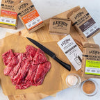 Peppered Jerky Making Kit | Pack of 3 | 12 oz |  Nebraska Star Beef