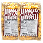 Double Delicious Caramel & Cheese Popcorn Mix | Multiple Sizes | Pack of 2 | HR Poppin' Snacks