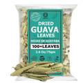 Akshit Dried Guava Leaves ( Hojas De Guayaba ) - 2.6 oz | Pure Guava Leaf for Tea | Feuilles de goyave | Caffeine free, Non GMO, Gluten-free, bio Akshit