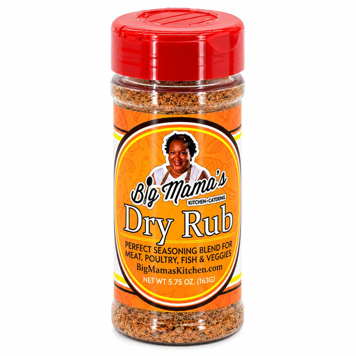 Big Mama's Dry Rub | Pack of 2 | 5.75 oz | Big Mama's Kitchen & Catering