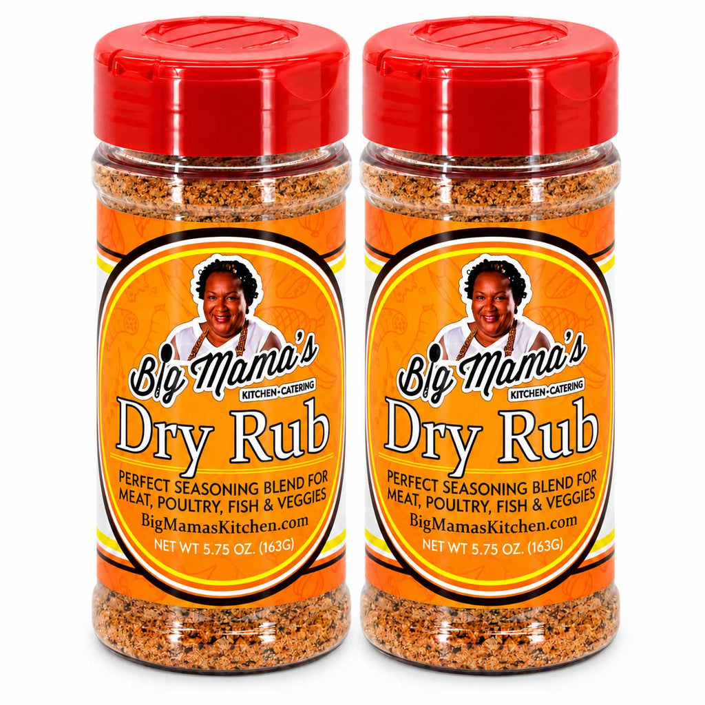 Big Mama's Dry Rub | Pack of 2 | 5.75 oz | Big Mama's Kitchen & Catering