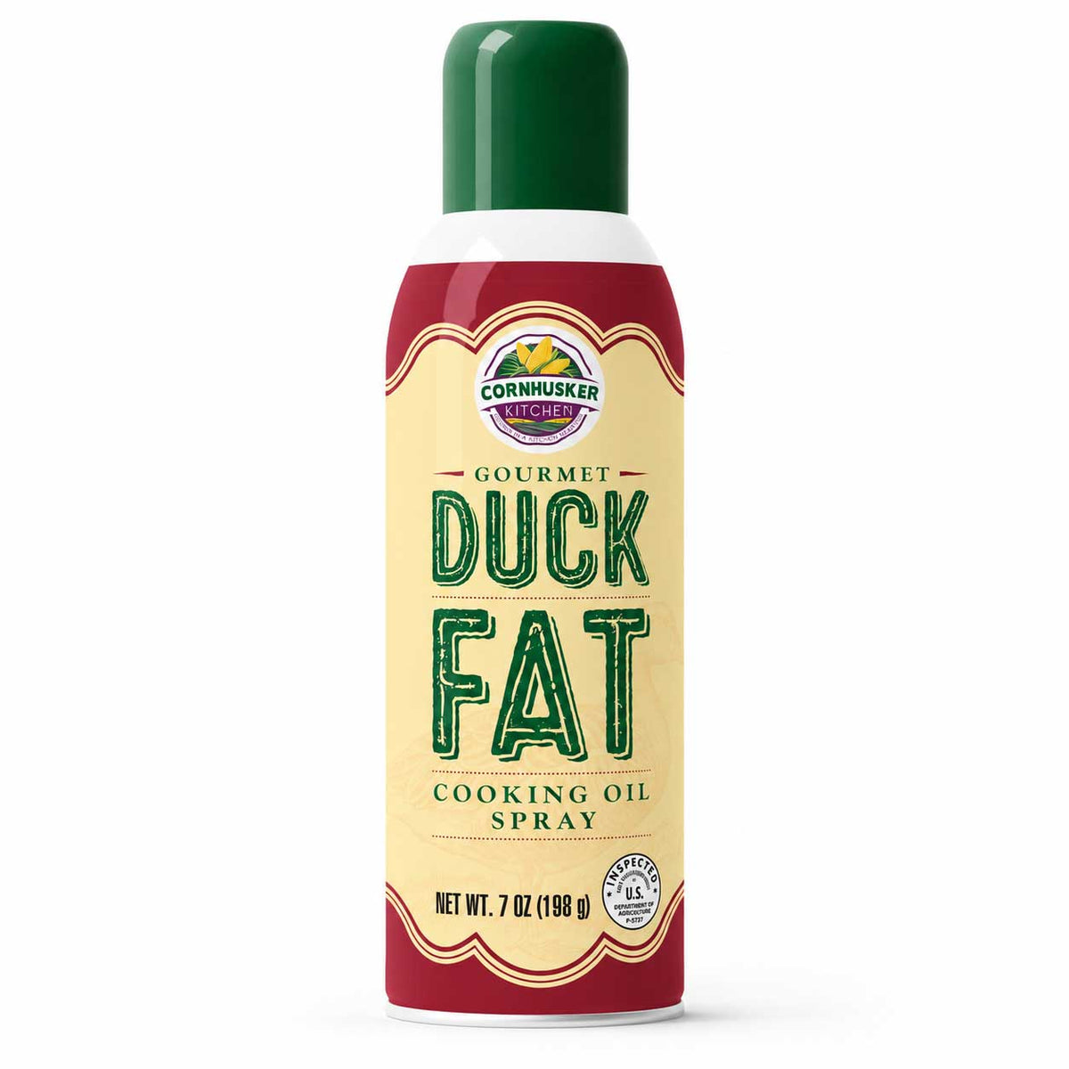 Duck Fat Spray | Pack of 2 | 7 oz | Gluten Free | Cornhusker Kitchen