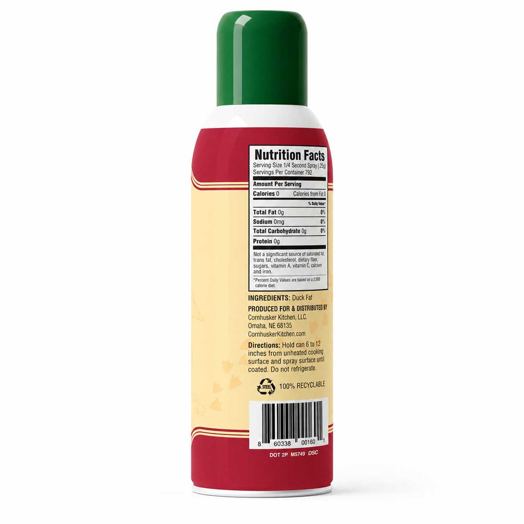 Duck Fat Bundle | Duck Fat Tub & Duck Fat Spray | Cornhusker Kitchen