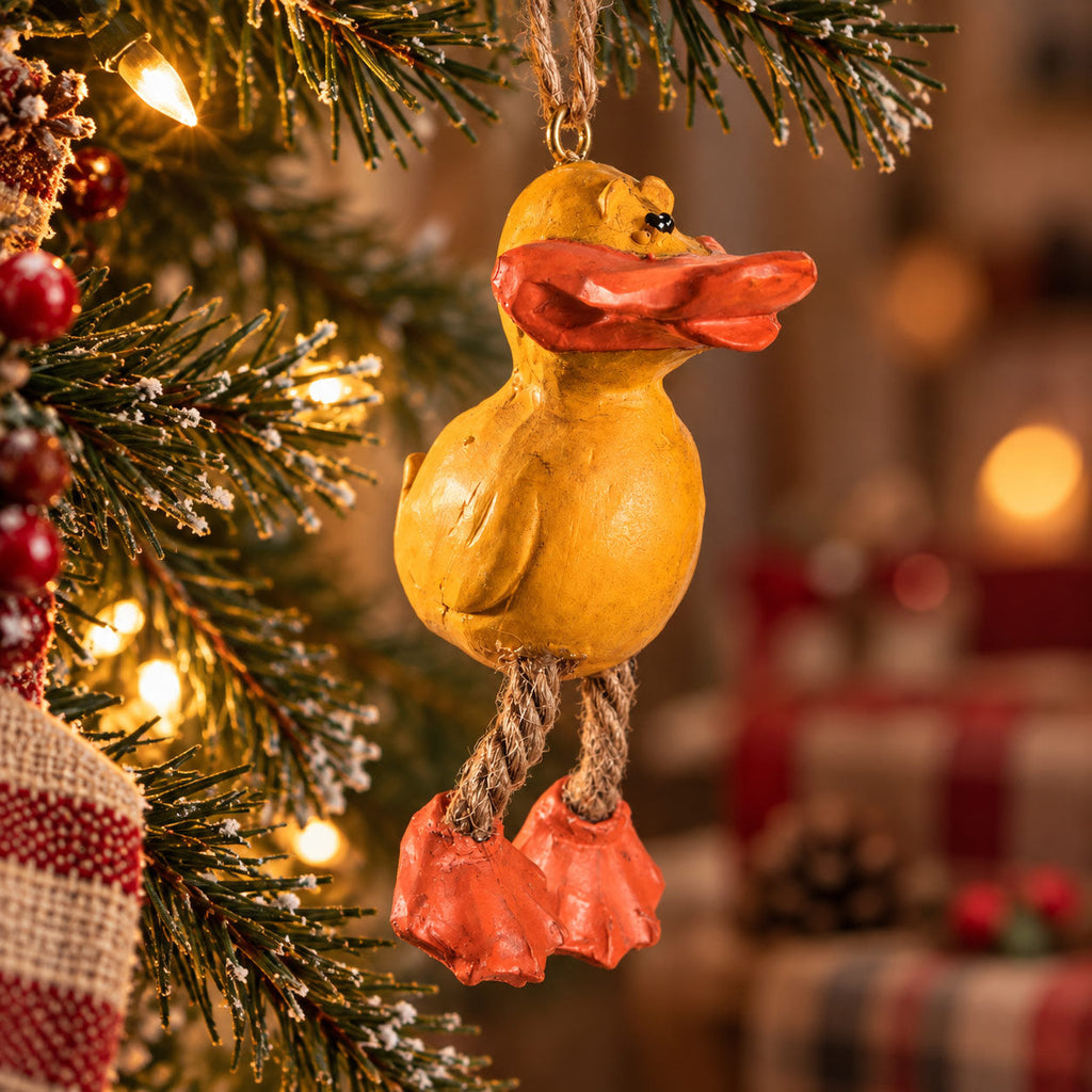 Yellow Ducky Ornament | Bert Anderson Collection