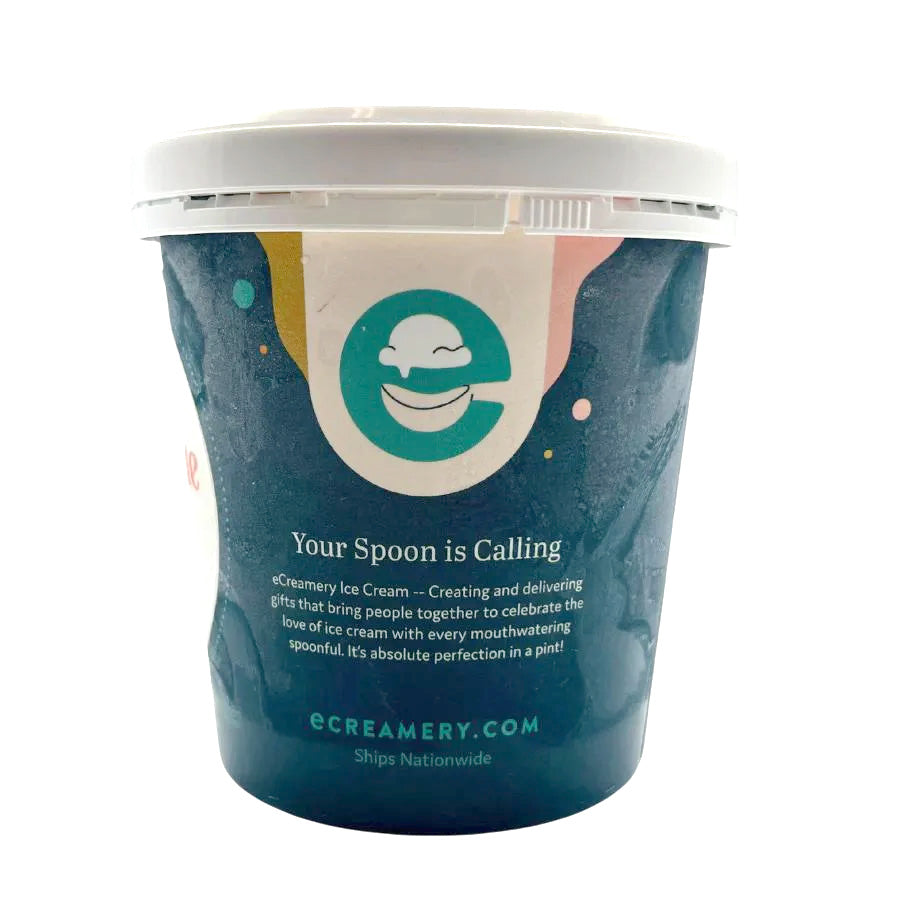 Sea Salt Caramel Brownie Ice Cream | Pack of 4 | One Pint | Shipping Included | eCreamery