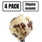 Sea Salt Caramel Brownie Ice Cream | Pack of 4 | One Pint | Shipping Included | eCreamery