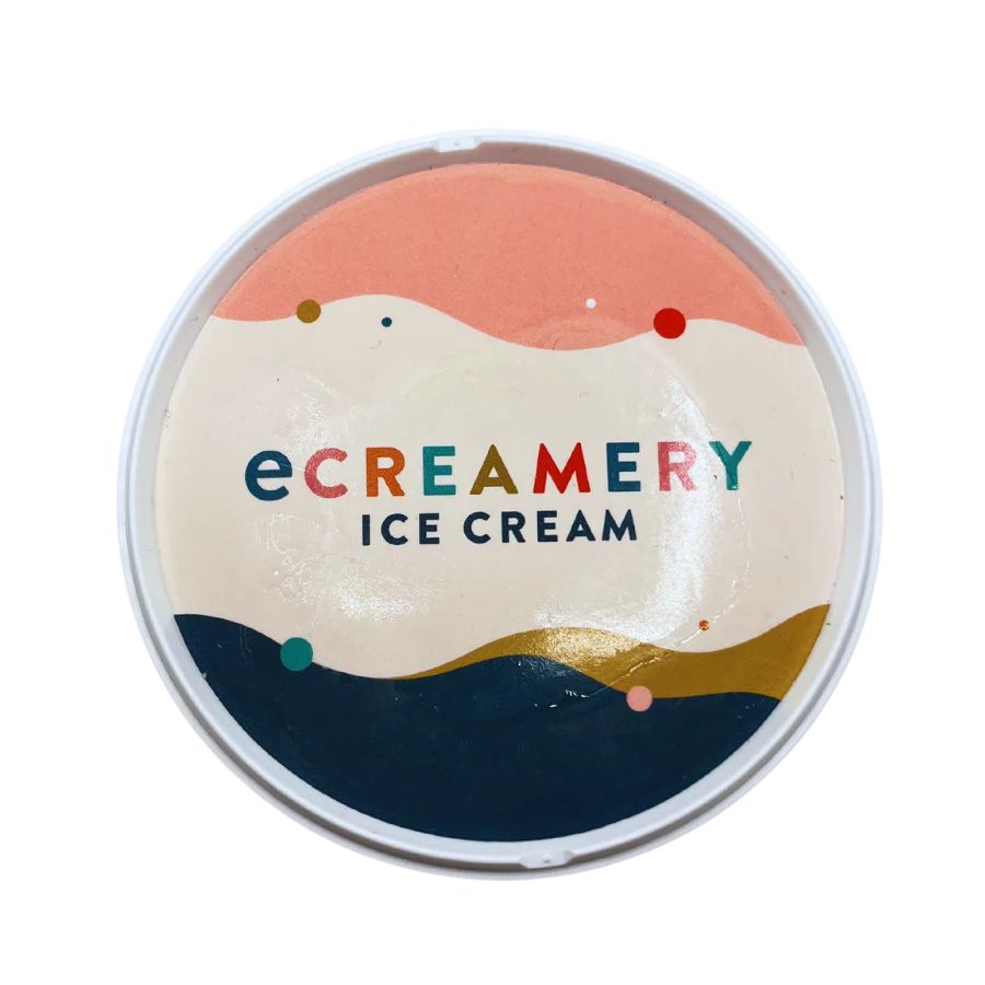 Chocolate Cake Ice Cream | Pack of 4 | One Pint | Shipping Included | eCreamery