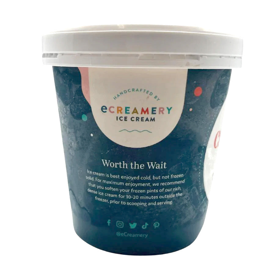 Sea Salt Caramel Brownie Ice Cream | Pack of 4 | One Pint | Shipping Included | eCreamery