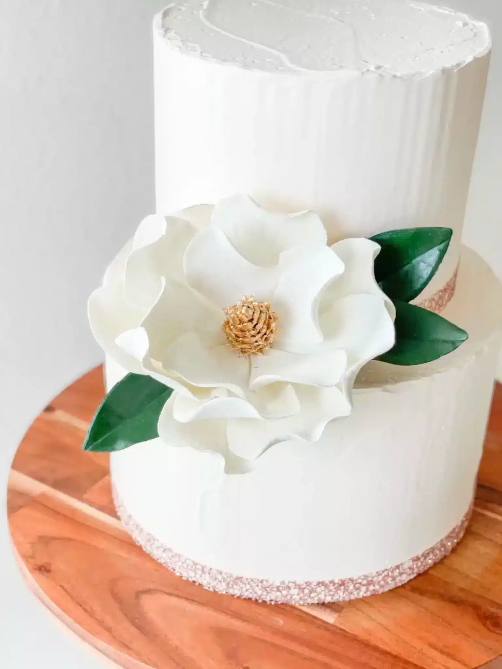 Magnolia Leaves - Set of 3 Gumpaste Leaves