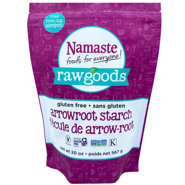 Namaste Foods Gluten Free Arrowroot Starch, 20 oz (Case of 6)