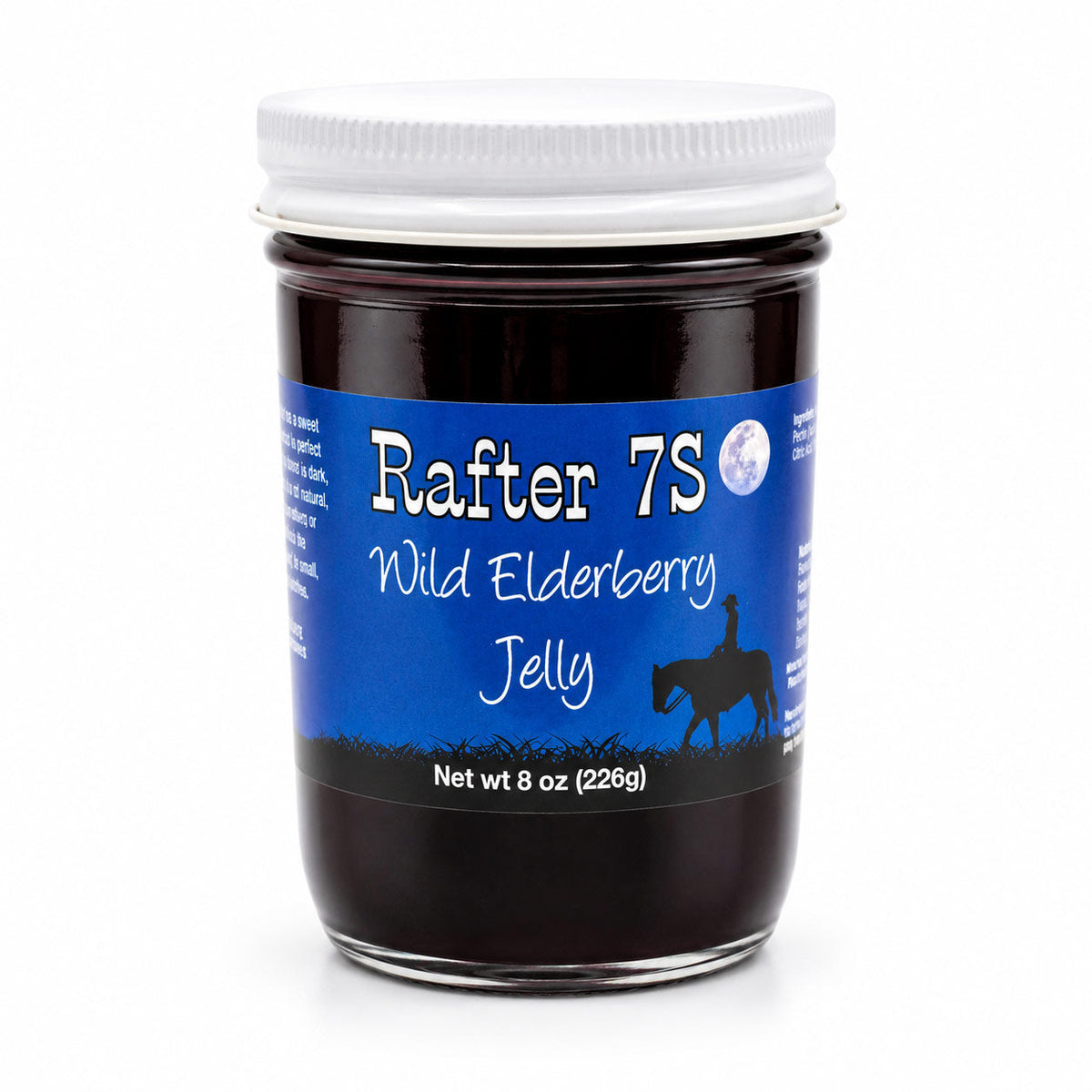 Wild Elderberry Jelly | Pack of 2 | 8 oz | Rafter 7S