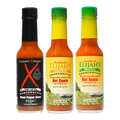 Mild & Hot Trio Hot Sauce Set