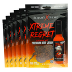 Xtreme Regret Spicy Beef Jerky - 6 bags (1lb)