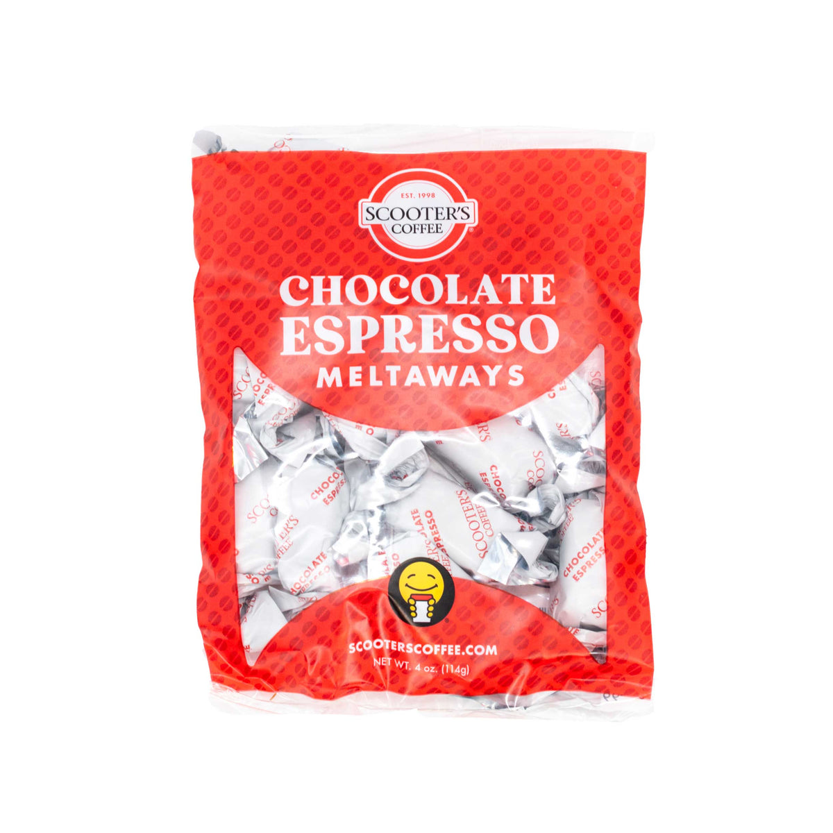 Scooters Espresso Coffee Meltaways | Pack of 6 | 4 oz | Baker's Candies