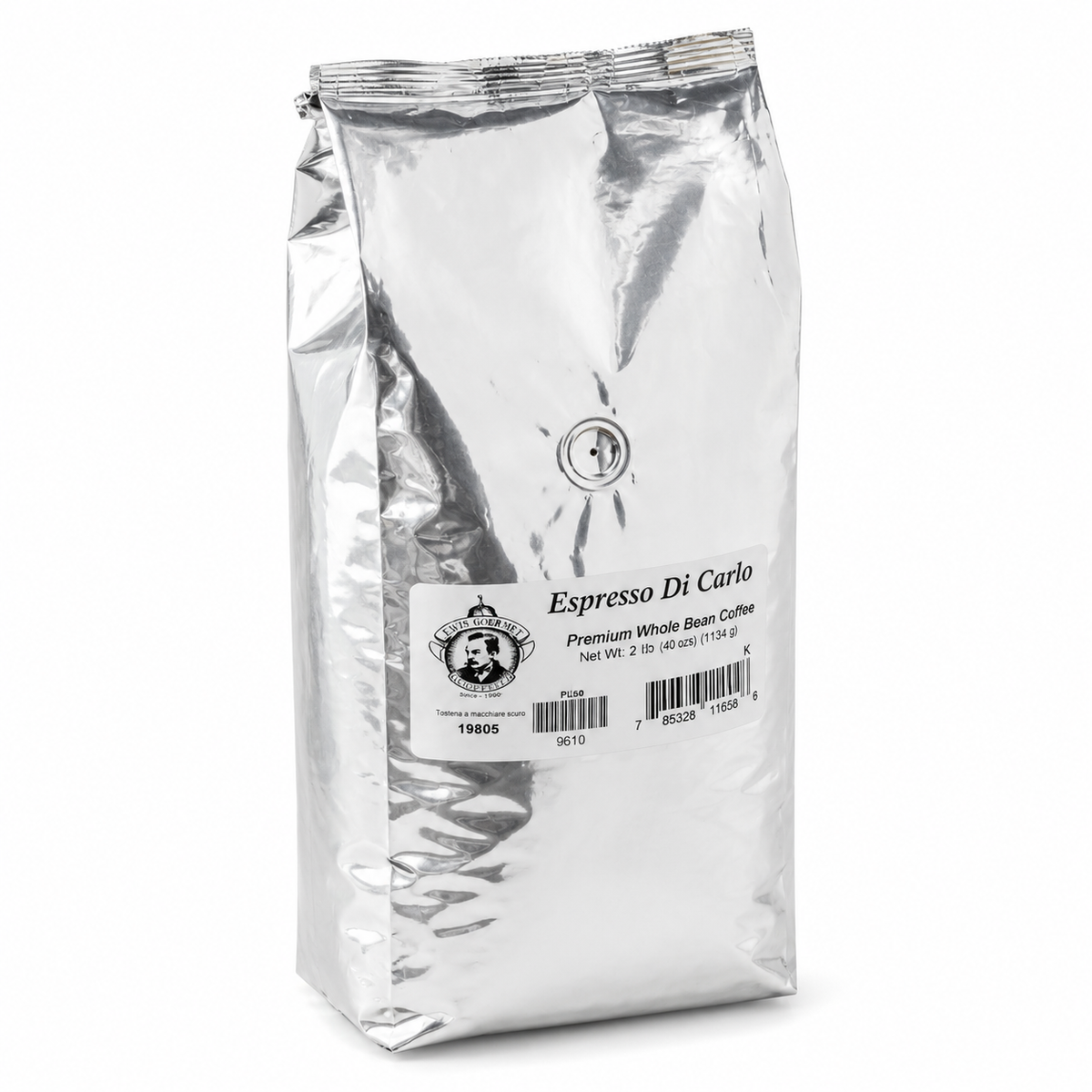 Pear's Espresso Di Carlo Whole Bean Coffee | 2.5 lb | Brenmar