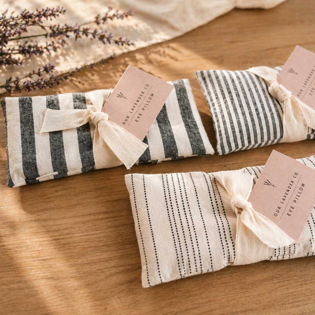 Lavender Eye Pillow Heating & Cooling Pad | Fabric Varies | Our Lavender Co