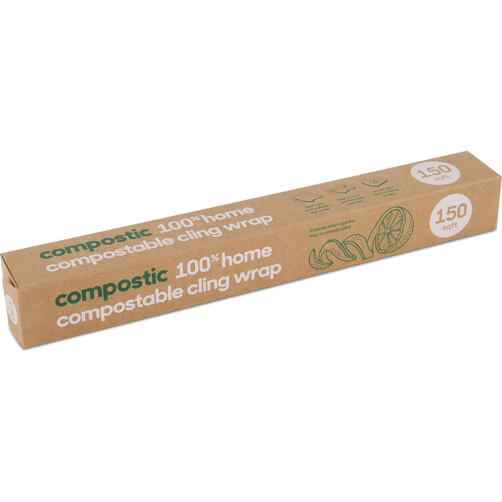 Compostic Food Wrap Cling - 150 Ft Case of 12