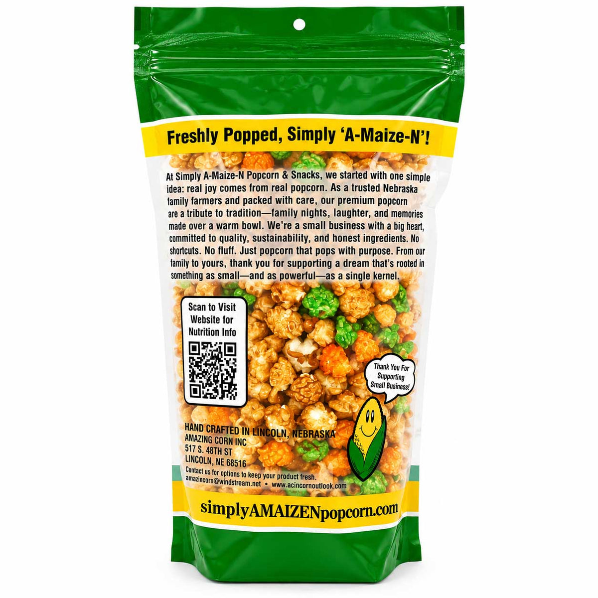 Simply A-Maize-N Caramel & Fall Confetti Popcorn | 10.5 oz | Market Reach