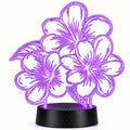 Flower LED Lighted Plaque | Glowing Creation