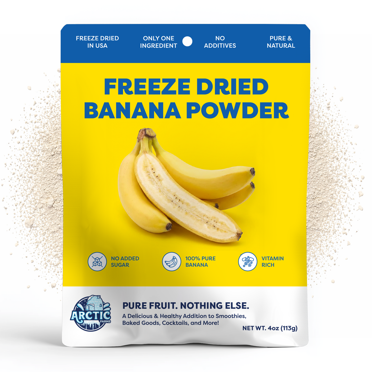 Freeze Dried Banana Powder