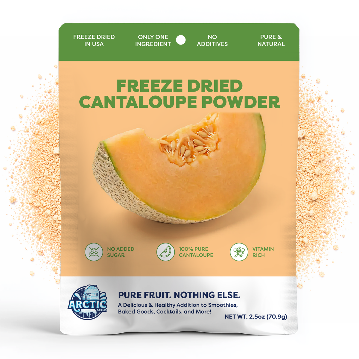 Freeze Dried Cantaloupe Powder