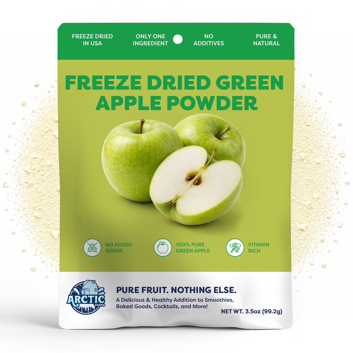 Freeze Dried Green Apple Powder