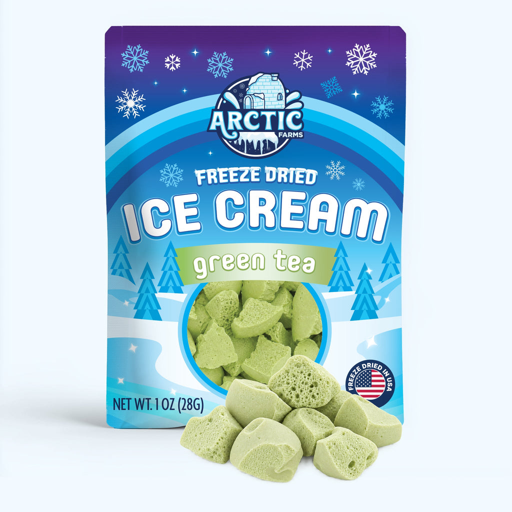 Freeze Dried Ice Cream That Does Not Melt (Bits) Green Tea