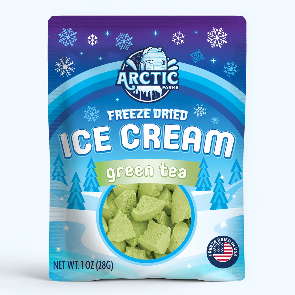 Freeze Dried Ice Cream That Does Not Melt (Bits) Green Tea