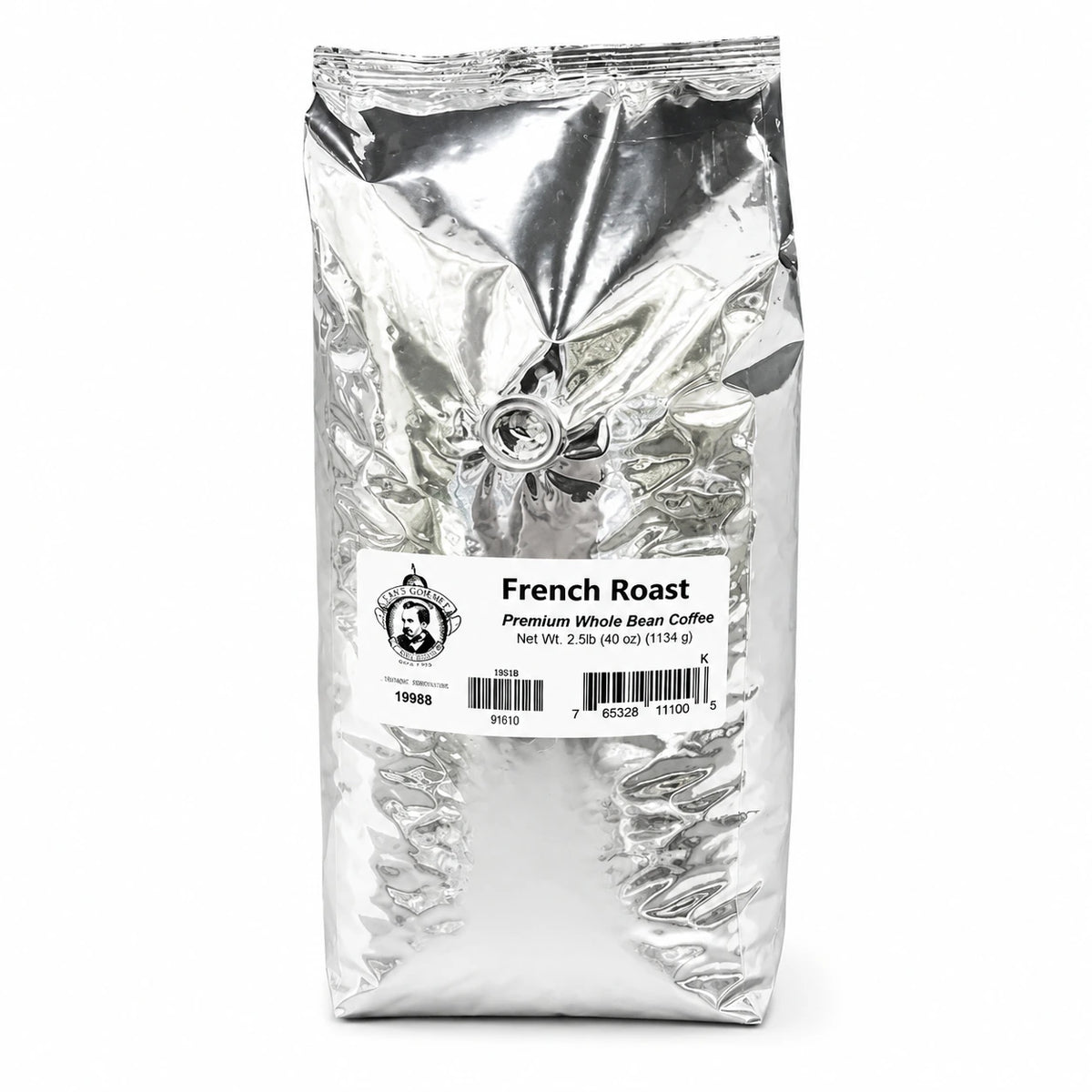 Pear's French Roast Whole Bean Coffee | Pack of 2 | 2.5 lb | Brenmar