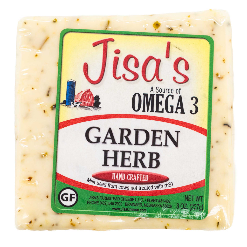 Cheese 6 Piece Sampler | Cheddar, Garden Herb, Havarti, Spinach & Artichoke, Caraway, Dill | Jisa's Farmstead Cheese