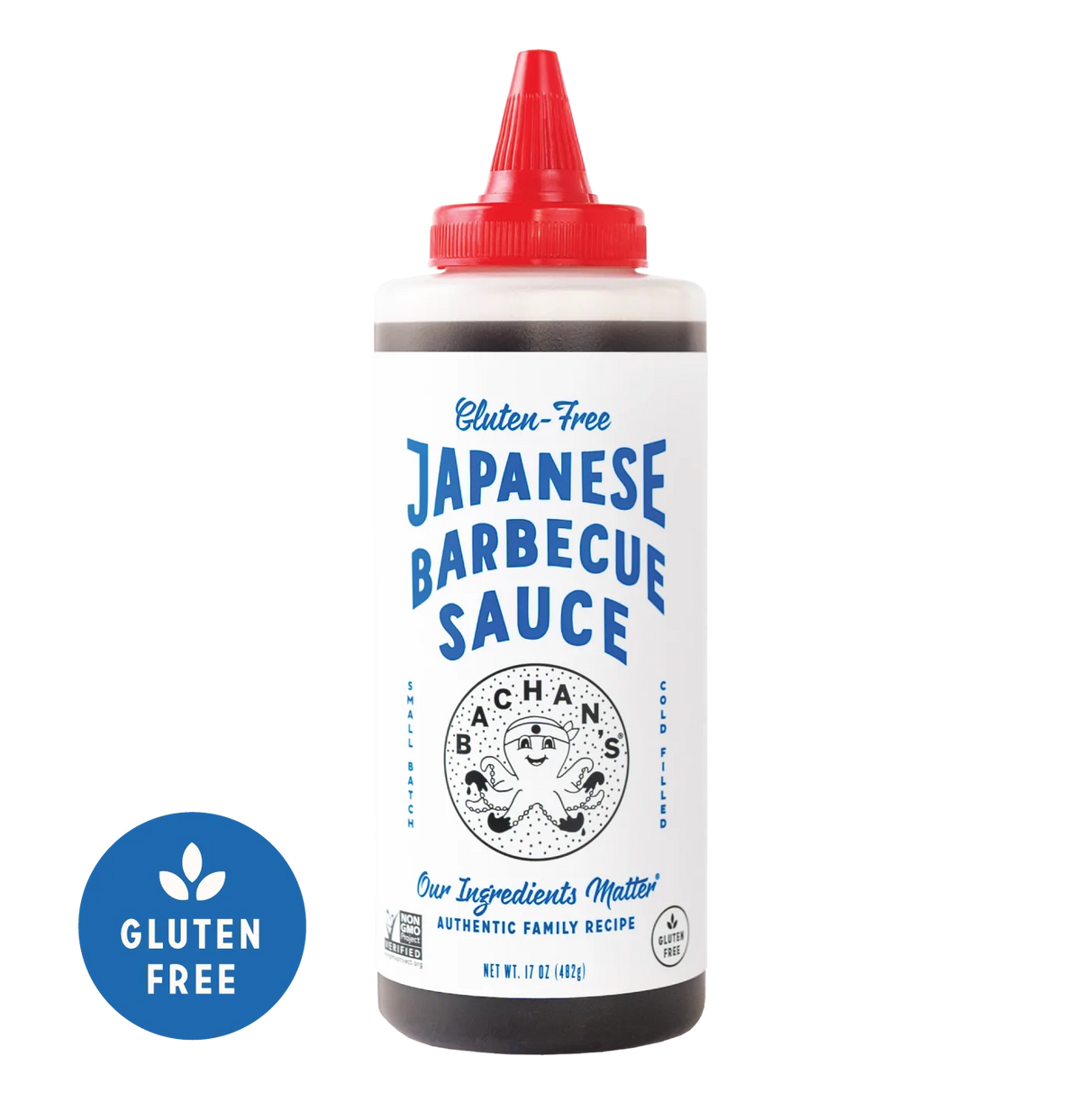 Bachan's Gluten Free Japanese Barbecue Sauce, 17 fl oz (Case of 6)