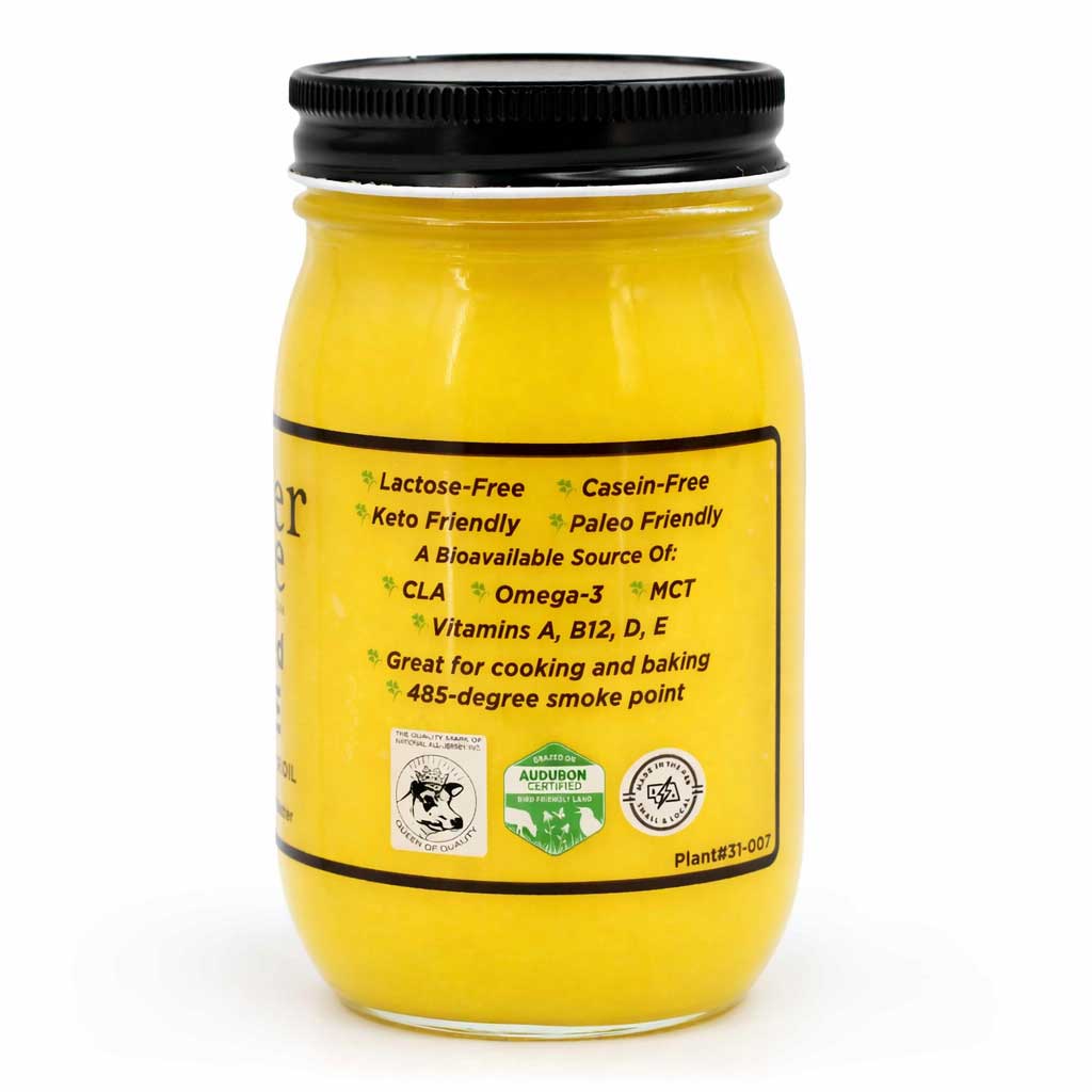 Grassfed Ghee | Pack of 2 | 16 oz | Clover Cove Ranch