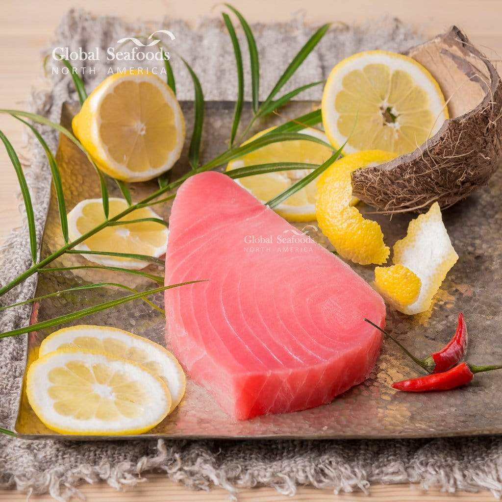 Frozen Yellowfin Tuna (Ahi) Steaks — 5 or 10 lb