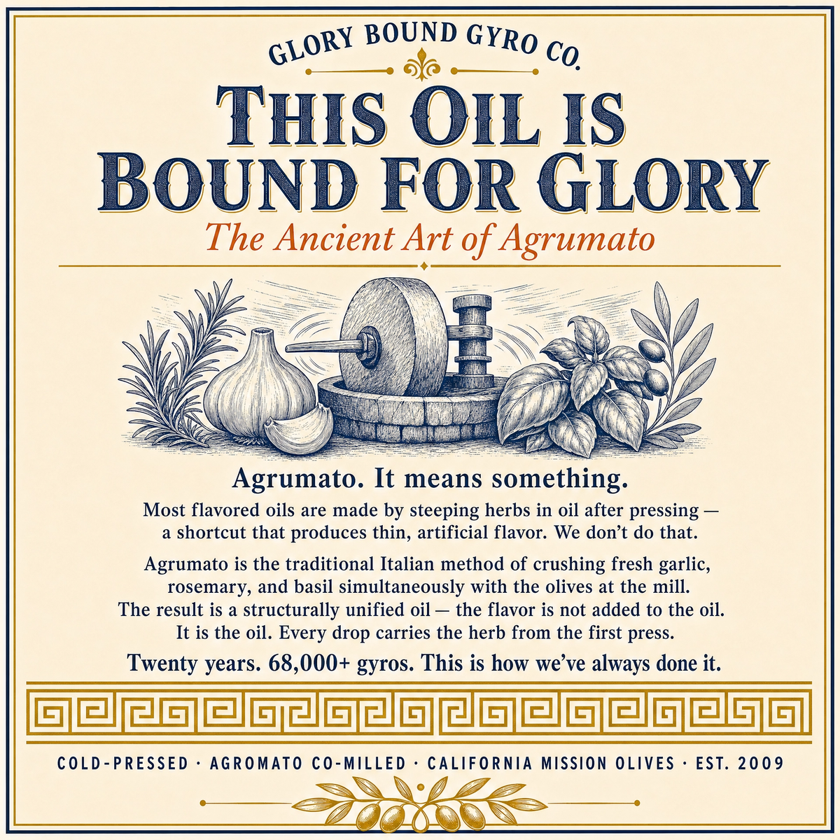 Glory Bound Pick 3 — Choose Any 3 Olive Oils, 16 oz each