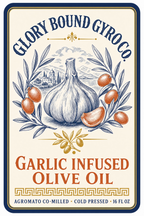Glory Bound Garlic Infused Olive Oil, 16 oz
