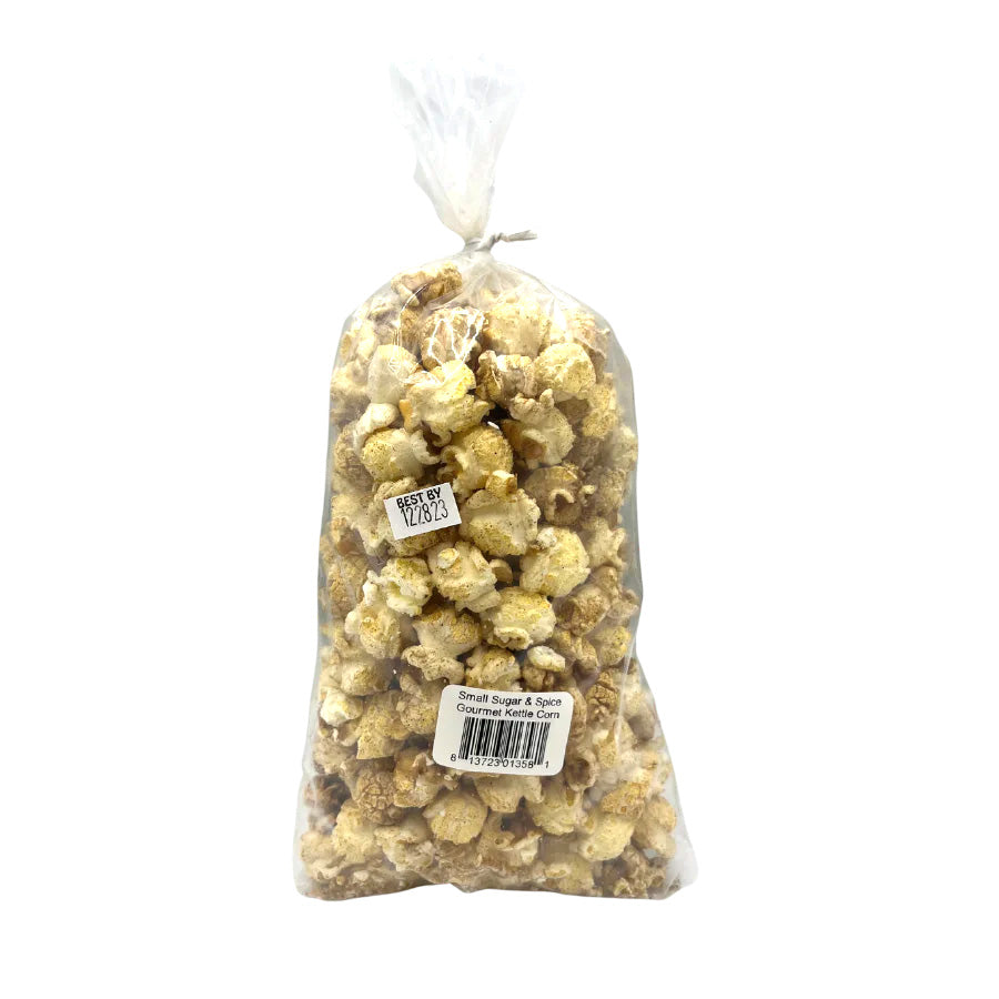 Cinnamon and Sugar Kettle Corn | Pack of 2 | 2 oz | Non-GMO | Gold Dust Kettle Corn