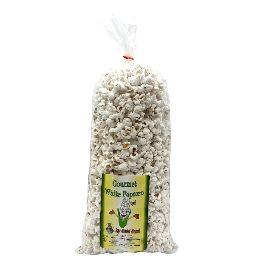 White Lightly Salted Butterfly Popcorn | Pack of 3 | 7 oz | Non-GMO | Gold Dust Kettle Corn