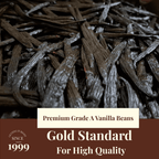 Grade A Vanilla Beans – Whole Vanilla Pods for Baking & Extract