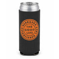 Nebraska The Good Life Est. 1867 Slim Can Koozie | HEARTlandia