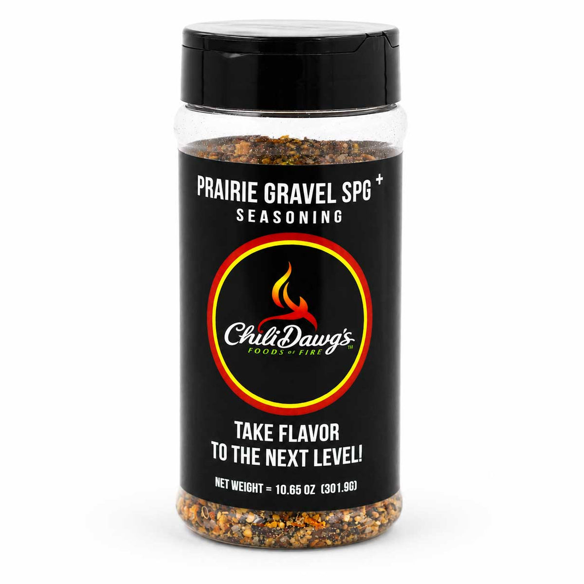 Prairie Gravel SPG+ Seasoning | 10.65 oz | Chili Dawg's Food of Fire