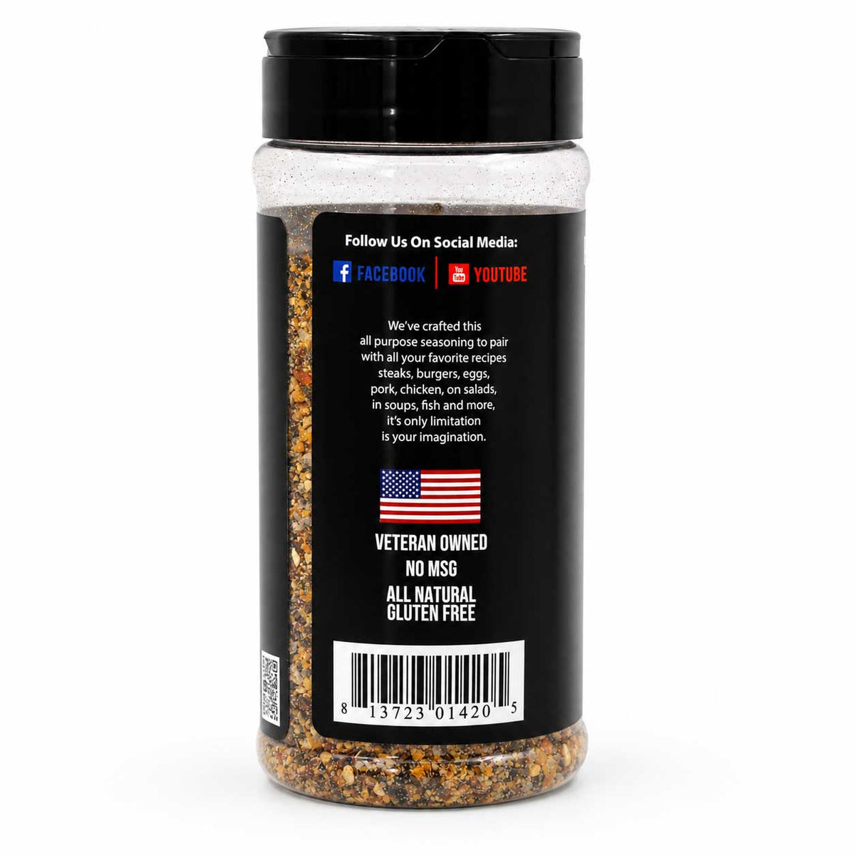 Prairie Gravel SPG+ Seasoning | 10.65 oz | Chili Dawg's Food of Fire